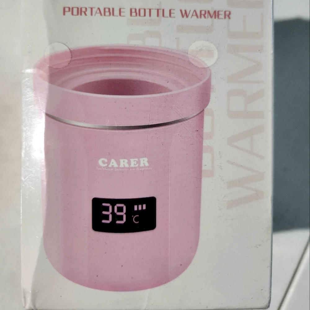 Pink Portable Bottle Warmer